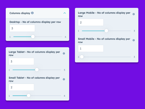 Thumbnail Grid Layouts [One, Two, Three, Four, Five and So on Columns]