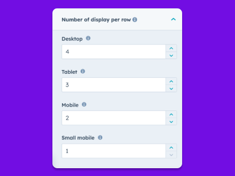 Easily Customized Columns Grid