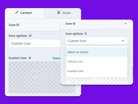 Unlimited accrodion arrows