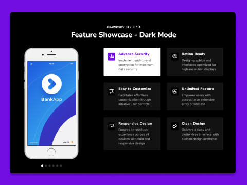 Feature Showcase - Dark Mode