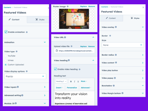 Endless Customization