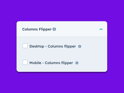 Advanced Columns Flipper