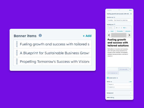 Image and Content Rotation